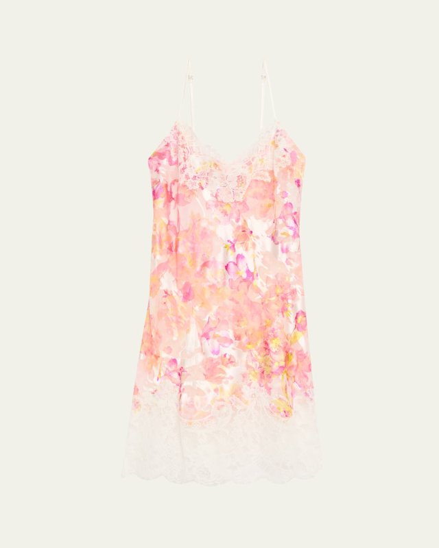Folie D'Ete Floral-Print Devore Nighti